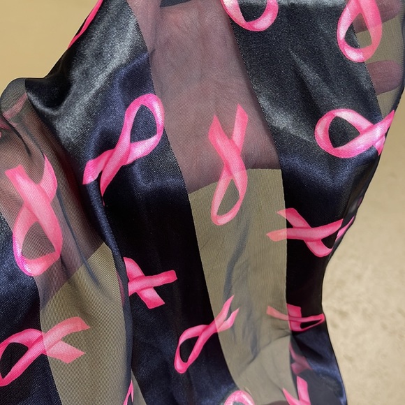 Breast Cancer Awareness Scarf - Picture 4 of 8